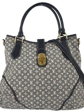 Louis Vuitton Navy Monogram Idylle Elegie 2way Handbag M56697 168417
